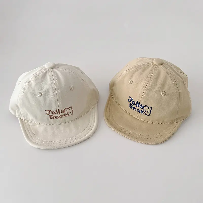 Baby Cap Sun Hat with Smile Design Small Cap — feature 11