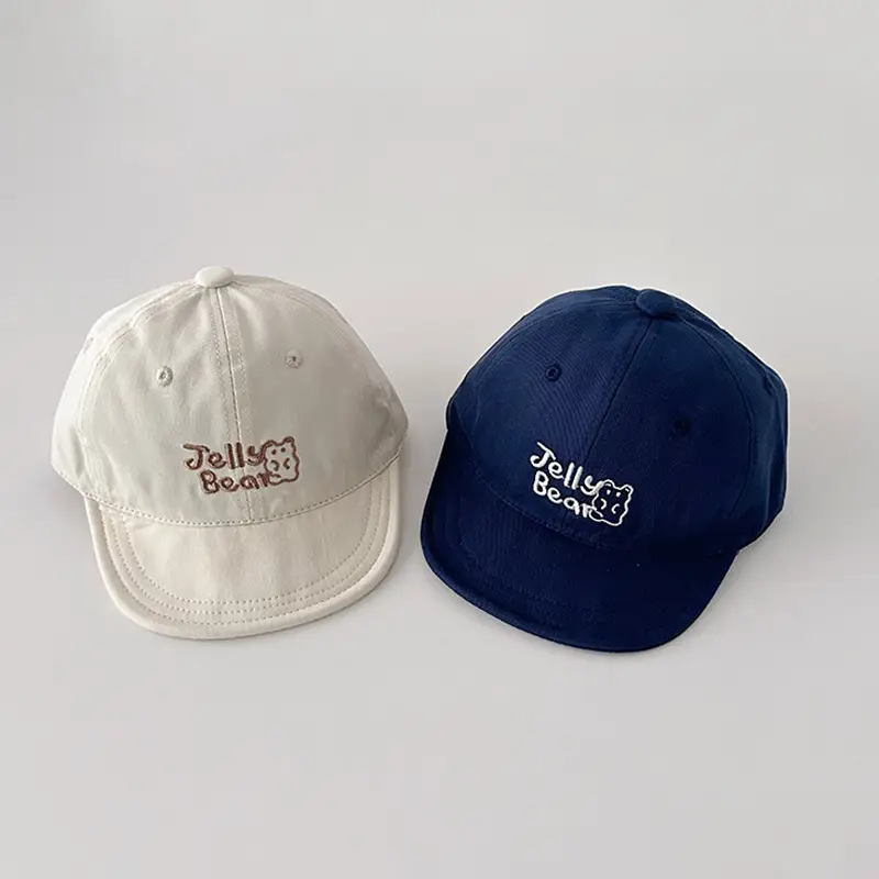 Baby Cap Sun Hat with Smile Design Small Cap — feature 12