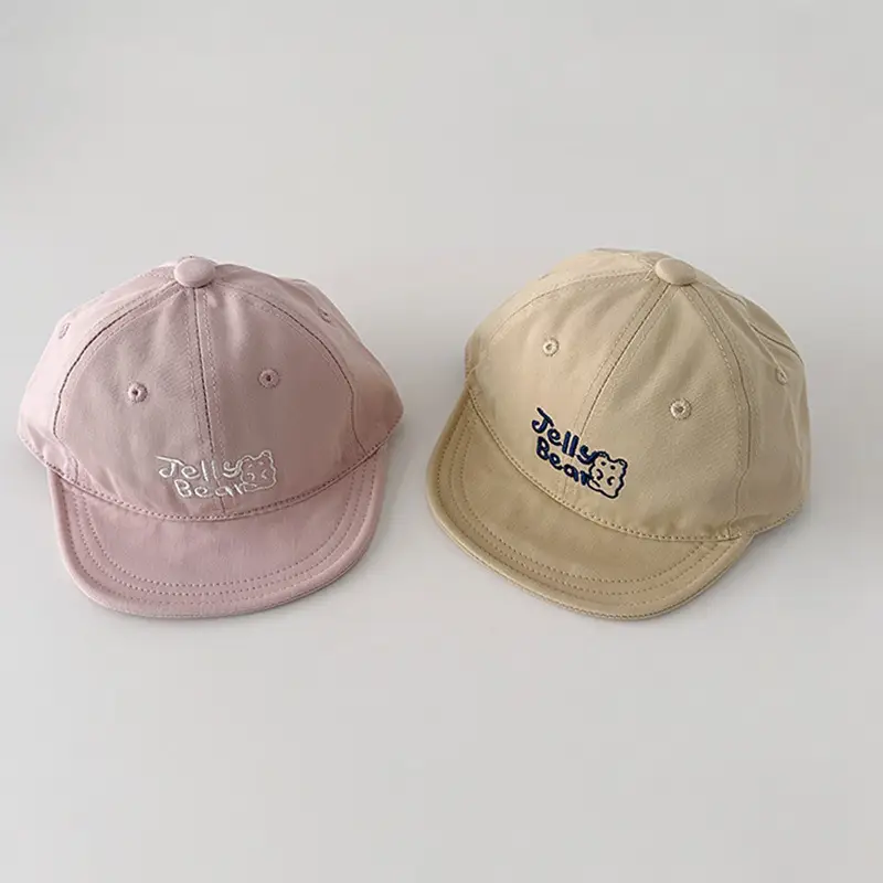 Baby Cap Sun Hat with Smile Design Small Cap — feature 13