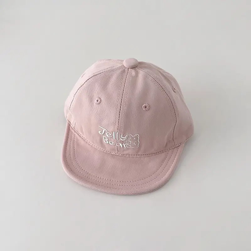 Baby Cap Sun Hat with Smile Design Small Cap - Image 3