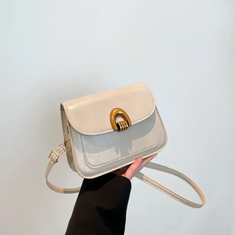 2025 New Arrival Saddle Bag Women Casual Leather Crossbody - Image 7