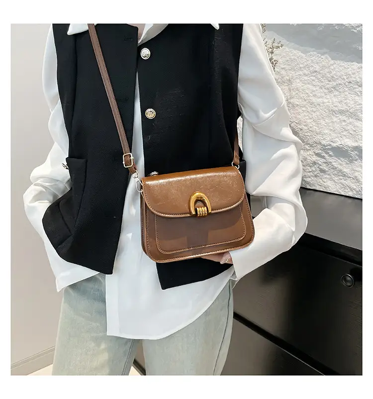 2025 New Arrival Saddle Bag Women Casual Leather Crossbody — feature 11