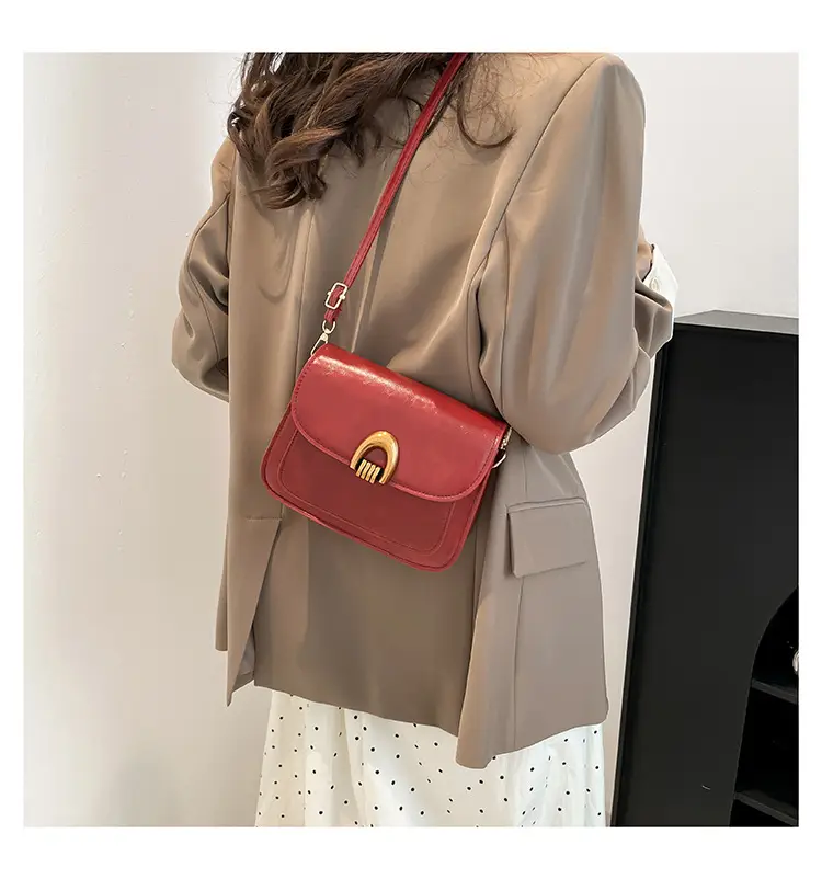 2025 New Arrival Saddle Bag Women Casual Leather Crossbody — feature 17