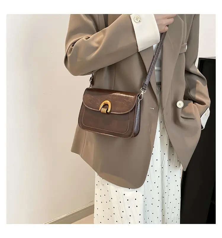 2025 New Arrival Saddle Bag Women Casual Leather Crossbody — feature 19