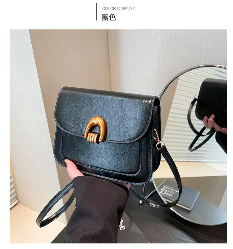 2025 New Arrival Saddle Bag Women Casual Leather Crossbody — feature 20