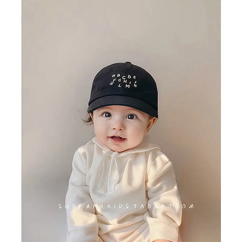 Baby Cap Red Printed for Boys Summer Wear