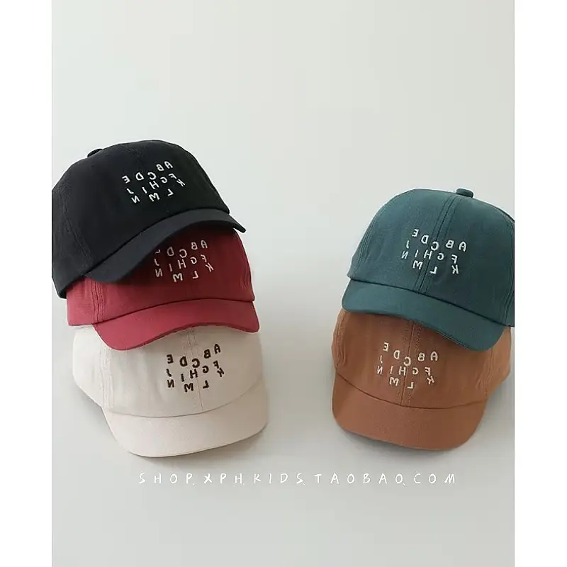 Baby Cap Red Printed for Boys Summer Wear