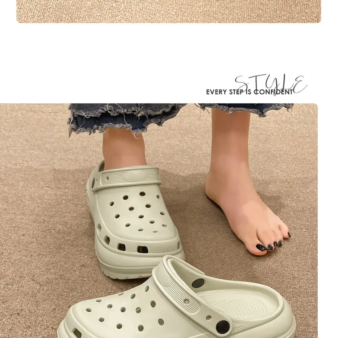 Lidani Thick-Soled Clogs for Women, 2026 New Model, Summer Non-Slip Outdoor Platform Closed-Toe Beach Sandals — feature 19