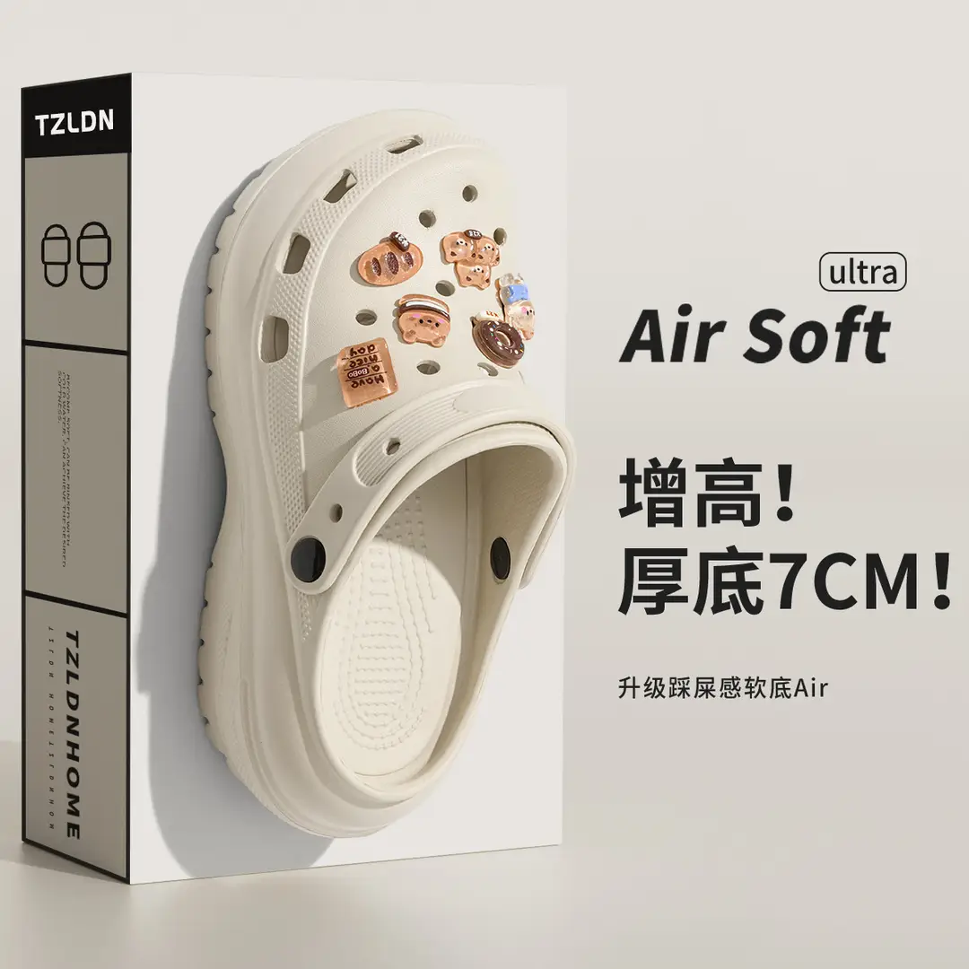 Lidani Thick-Soled Clogs for Women, 2026 New Model, Summer Non-Slip Outdoor Platform Closed-Toe Beach Sandals - Image 5