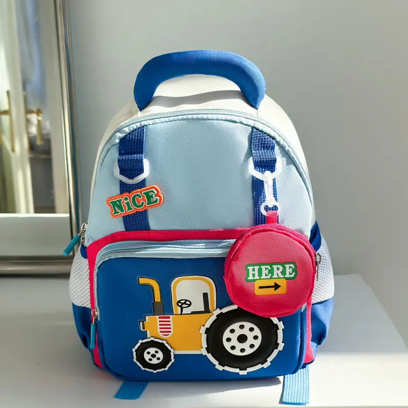 Children's school bag kindergarten big class cute cartoon backpack boys and girls 3-7 years old wholesale large capacity children's bag