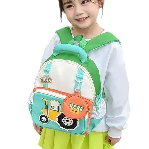 Children's school bag kindergarten big class cute cartoon backpack boys and girls 3-7 years old wholesale large capacity children's bag