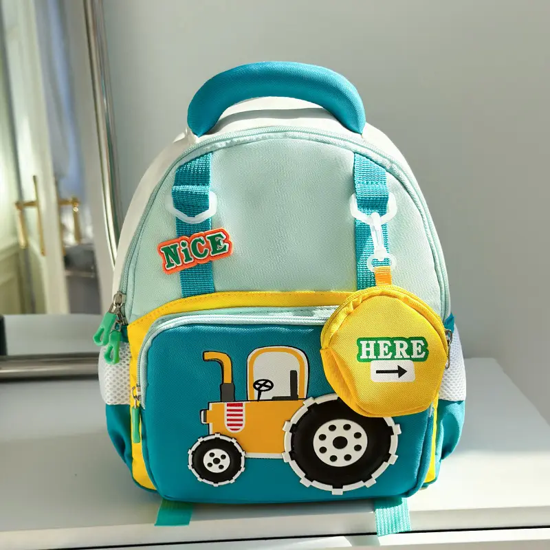Children's school bag kindergarten big class cute cartoon backpack boys and girls 3-7 years old wholesale large capacity children's bag