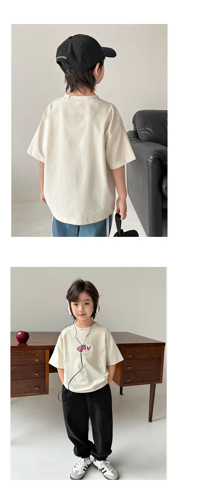 Haima Boys Ice Feel Cotton T-Shirt Summer 2026 — feature 12