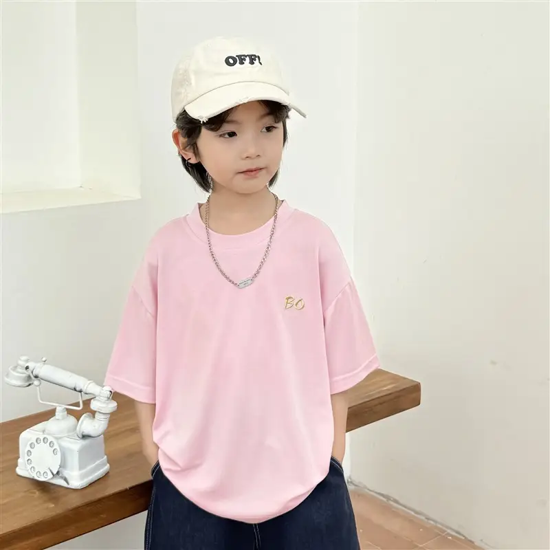 Haima Boys Purple Short Sleeve T-Shirt Cool Summer - Image 7