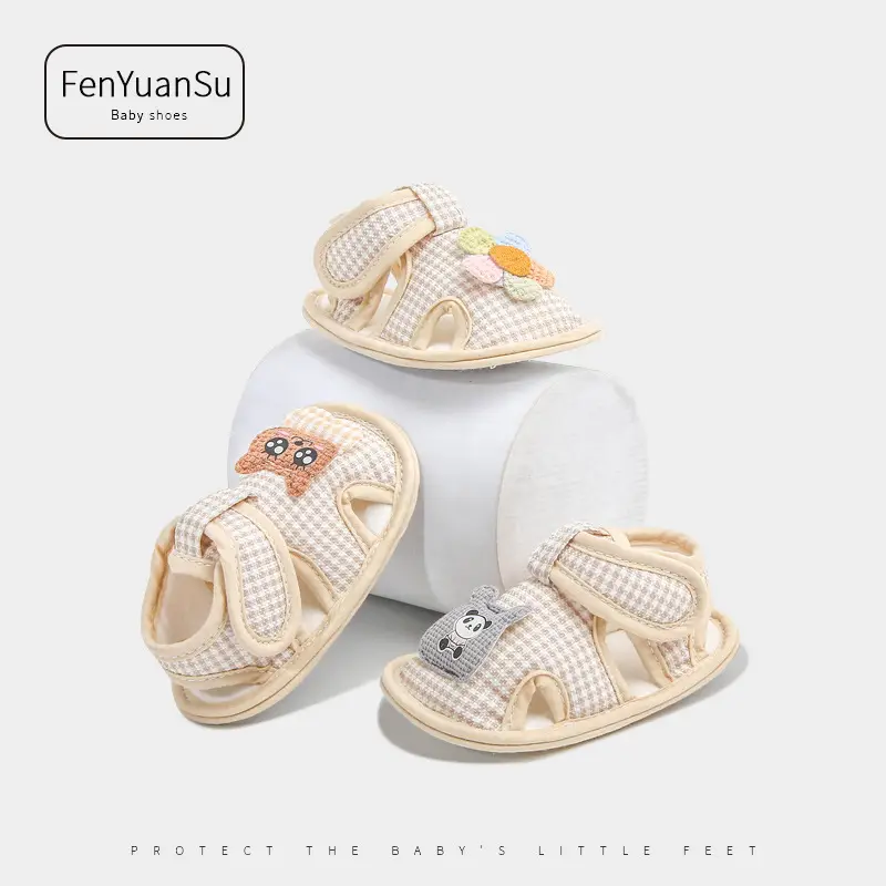 Summer Baby Toddler Sandals Baby Soft Sole Step Front Shoes Small Month Age Cloth Shoes 0-1 Year Old Baby Shoes Breathable 3 - Image 7