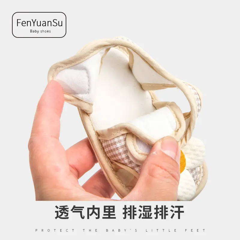 Summer Baby Toddler Sandals Baby Soft Sole Step Front Shoes Small Month Age Cloth Shoes 0-1 Year Old Baby Shoes Breathable 3 - Image 8
