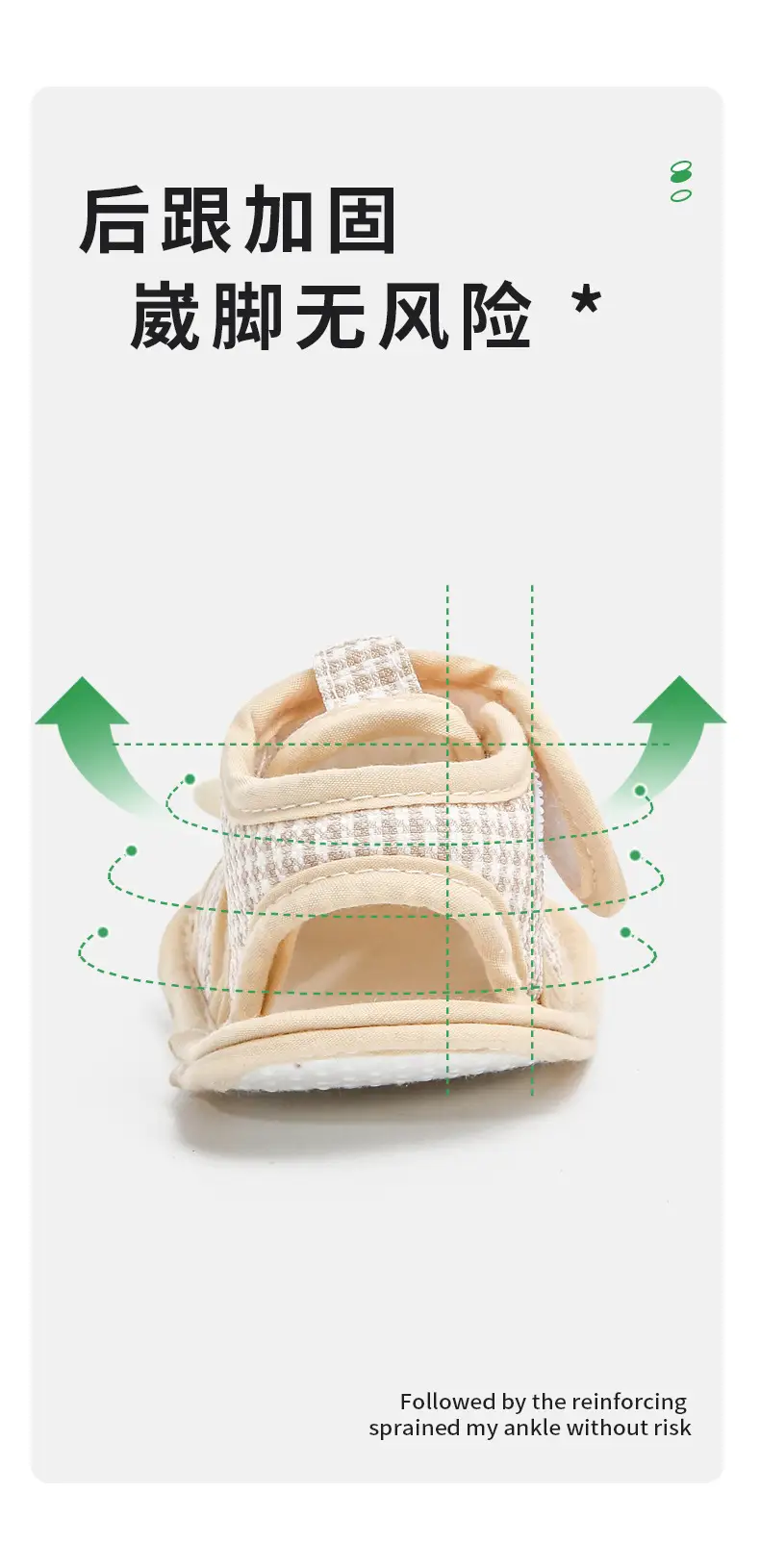Summer Baby Toddler Sandals Baby Soft Sole Step Front Shoes Small Month Age Cloth Shoes 0-1 Year Old Baby Shoes Breathable 3 — feature 17