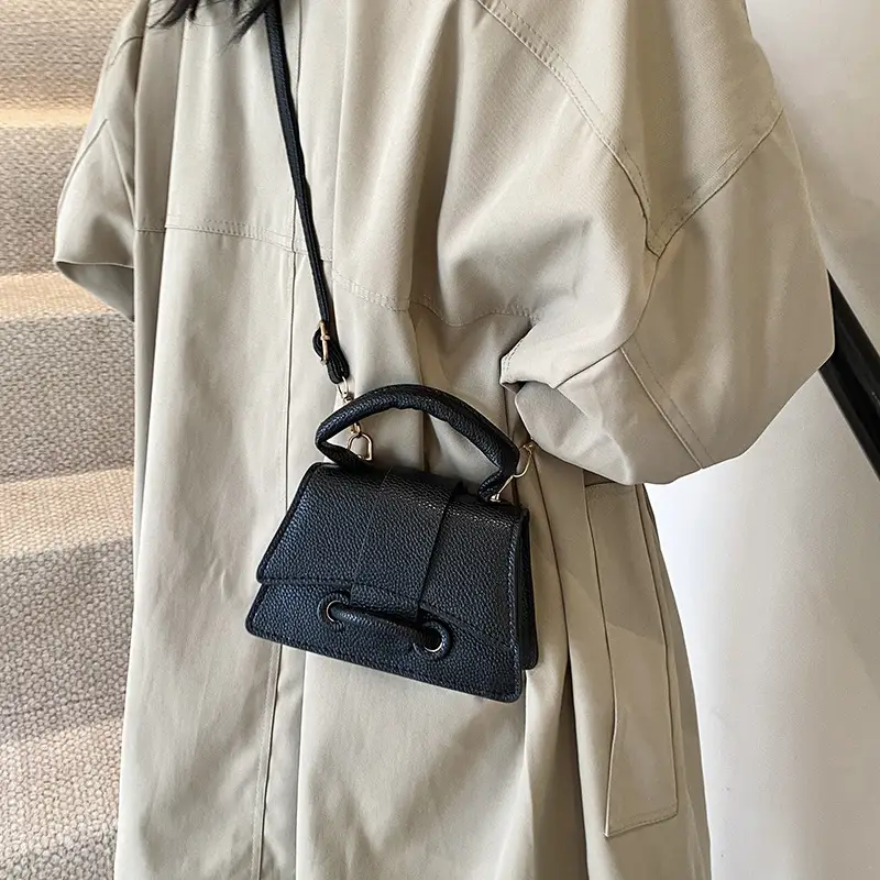 Pink Square Shoulder Crossbody Bag for Women - Image 8