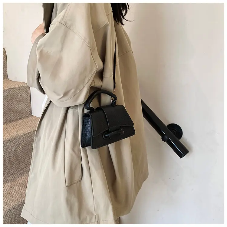 Pink Square Shoulder Crossbody Bag for Women — feature 19