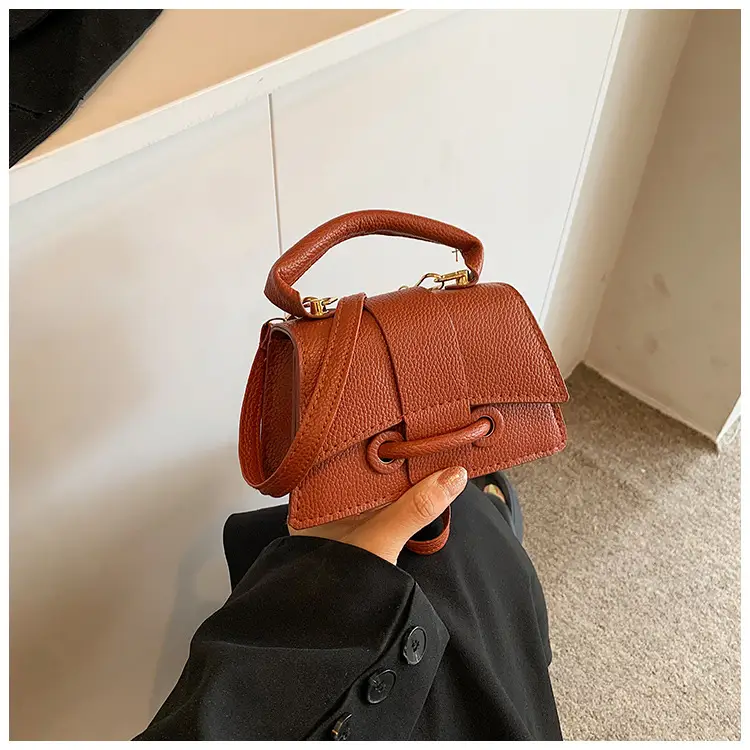 Pink Square Shoulder Crossbody Bag for Women - Image 2