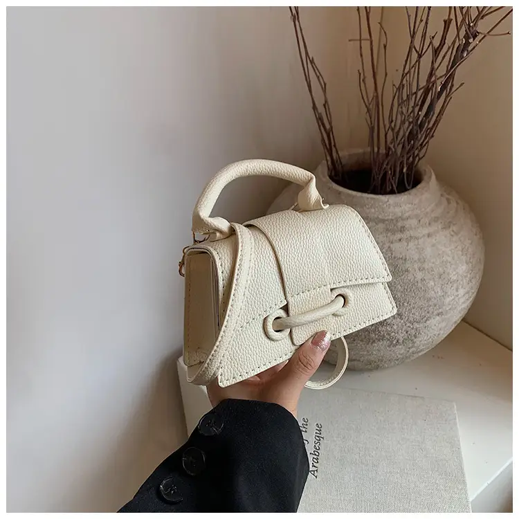 Pink Square Shoulder Crossbody Bag for Women - Image 3