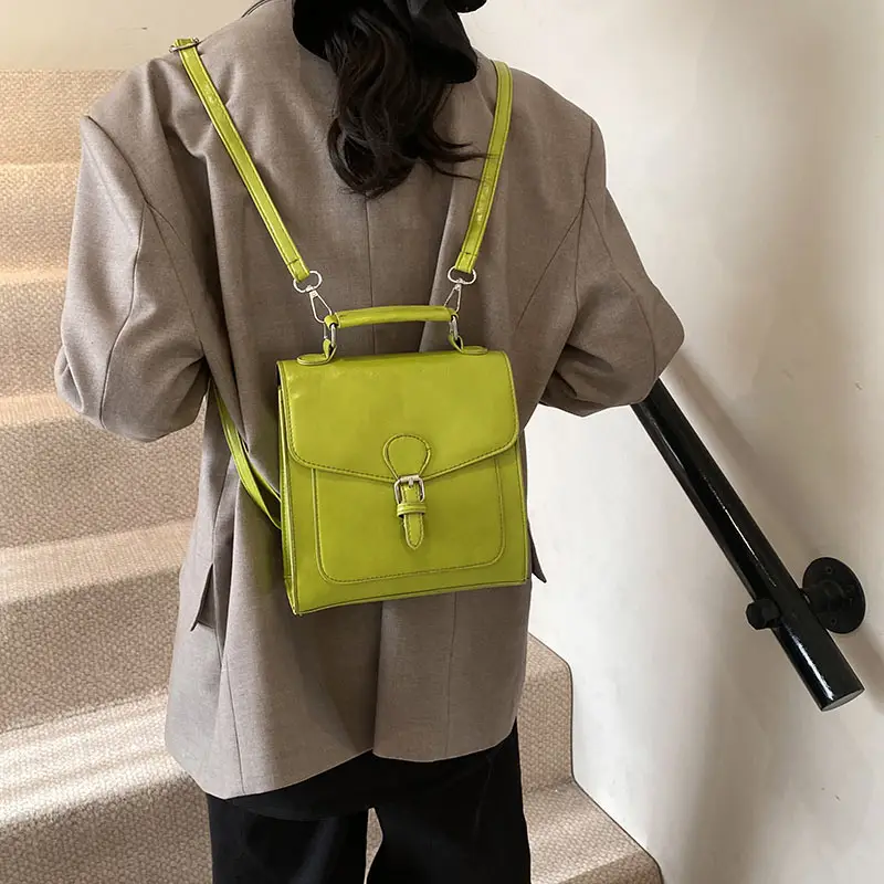 Western Style Oil Wax Leather Shoulder Bag 2025 New - Image 9