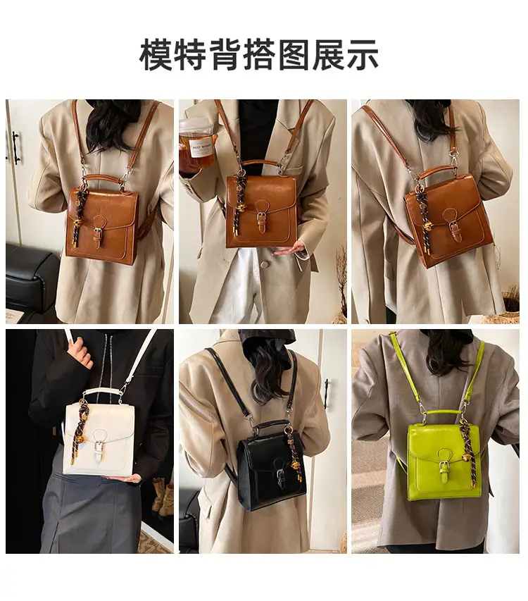 Western Style Oil Wax Leather Shoulder Bag 2025 New — feature 2