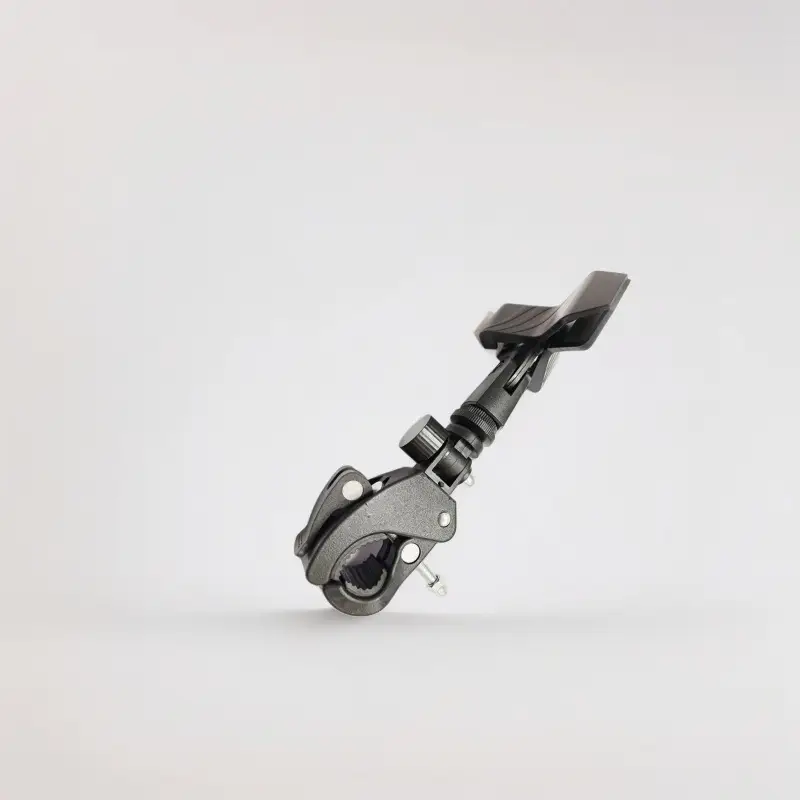 Microphone Mobile Phone Live Bracket Add-in Clip 360-degree Rotating Crab Clamp Riding Motorcycle Bicycle Accessories