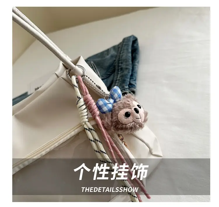 Cute Pink Shoulder Bag with Clear Window for Women — feature 5