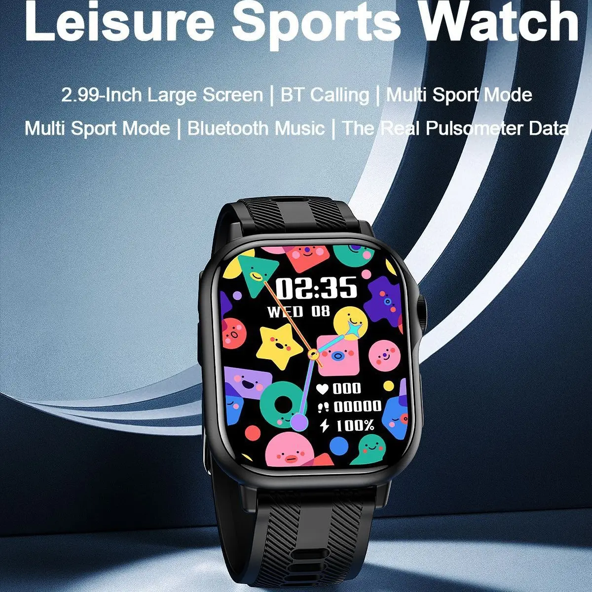Bluetooth Smart Watch with Multi-Language Display - Image 4