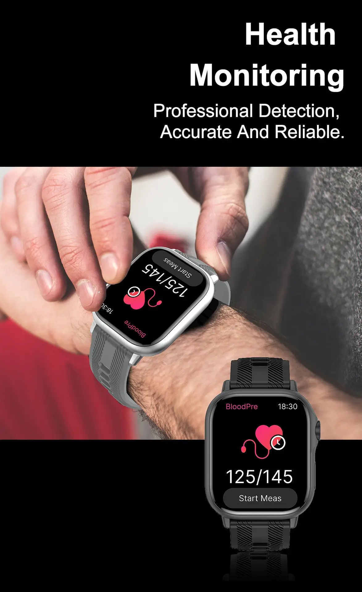 Bluetooth Smart Watch with Multi-Language Display — feature 13
