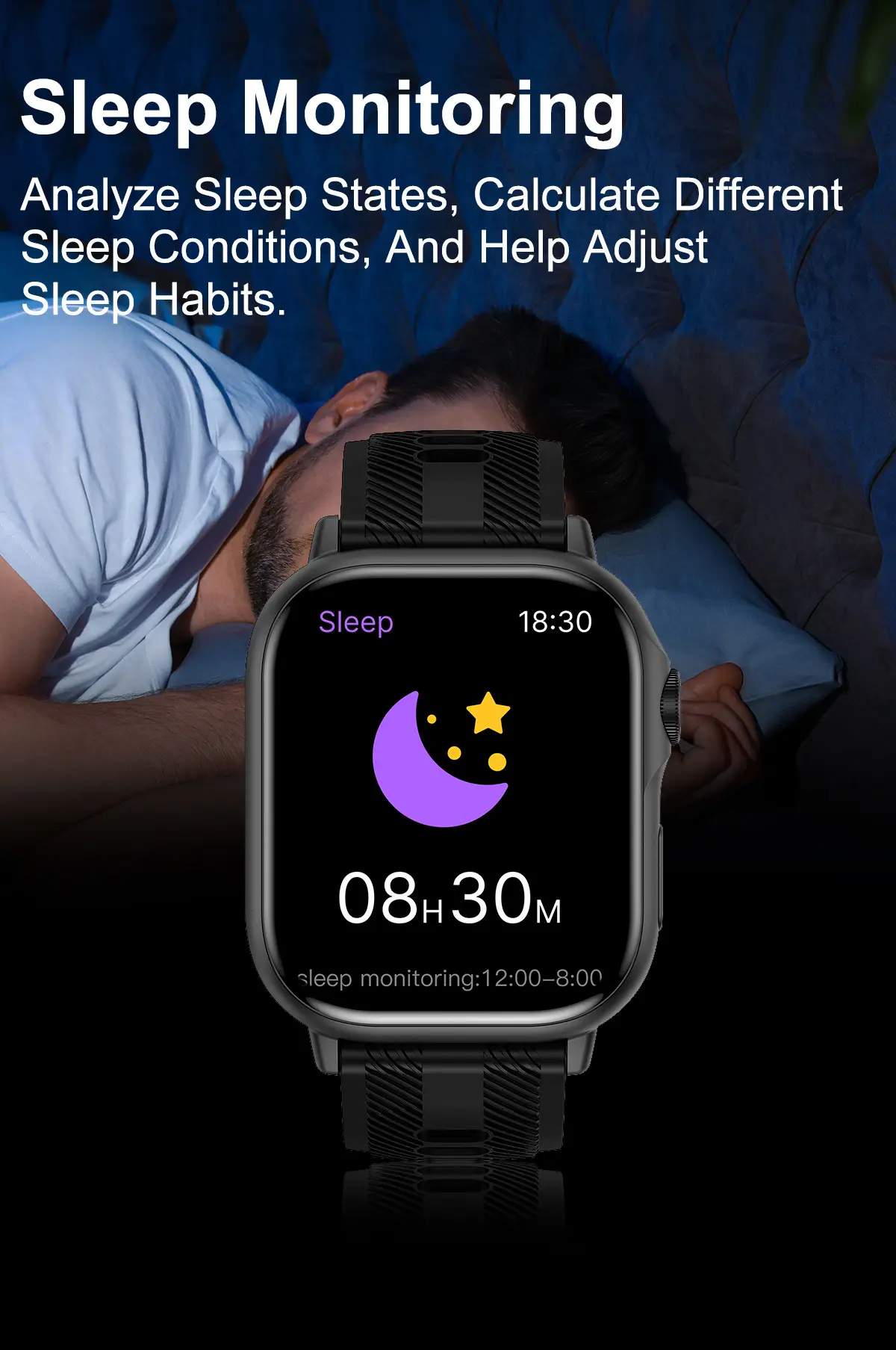 Bluetooth Smart Watch with Multi-Language Display — feature 14