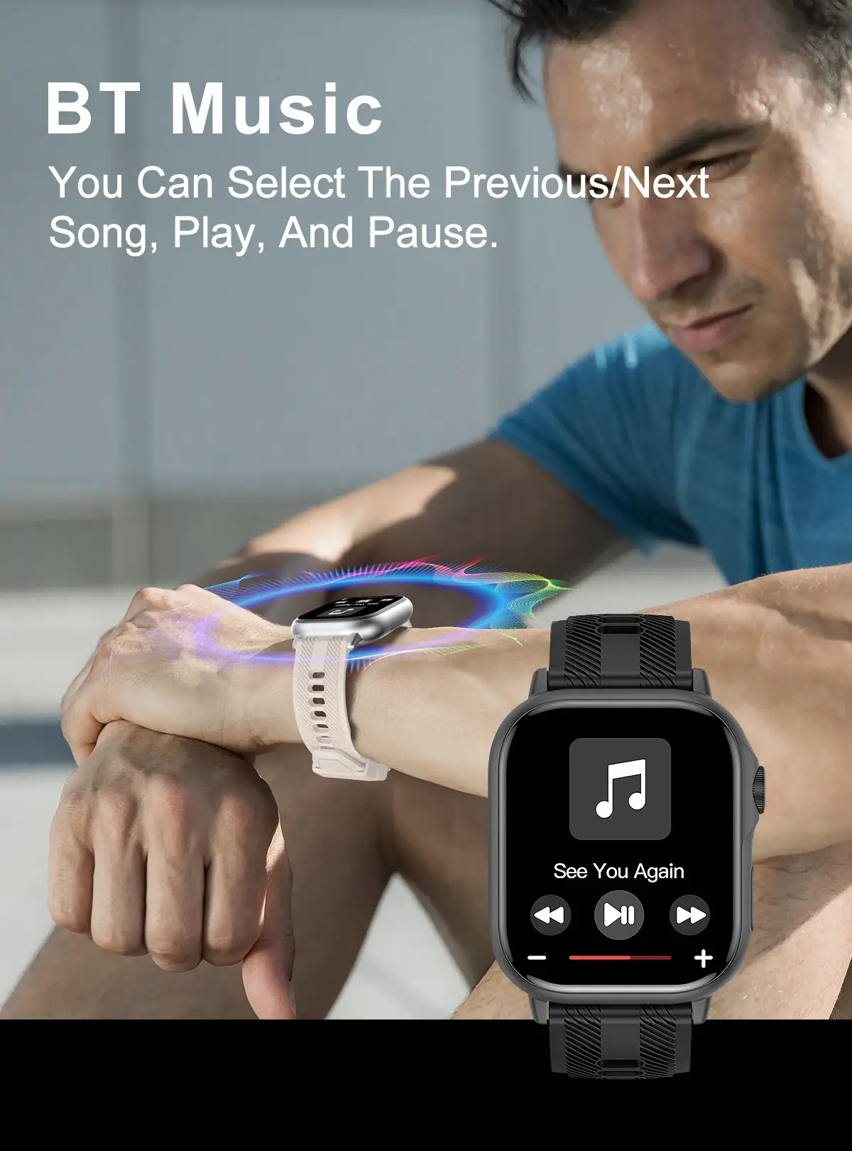 Bluetooth Smart Watch with Multi-Language Display — feature 18
