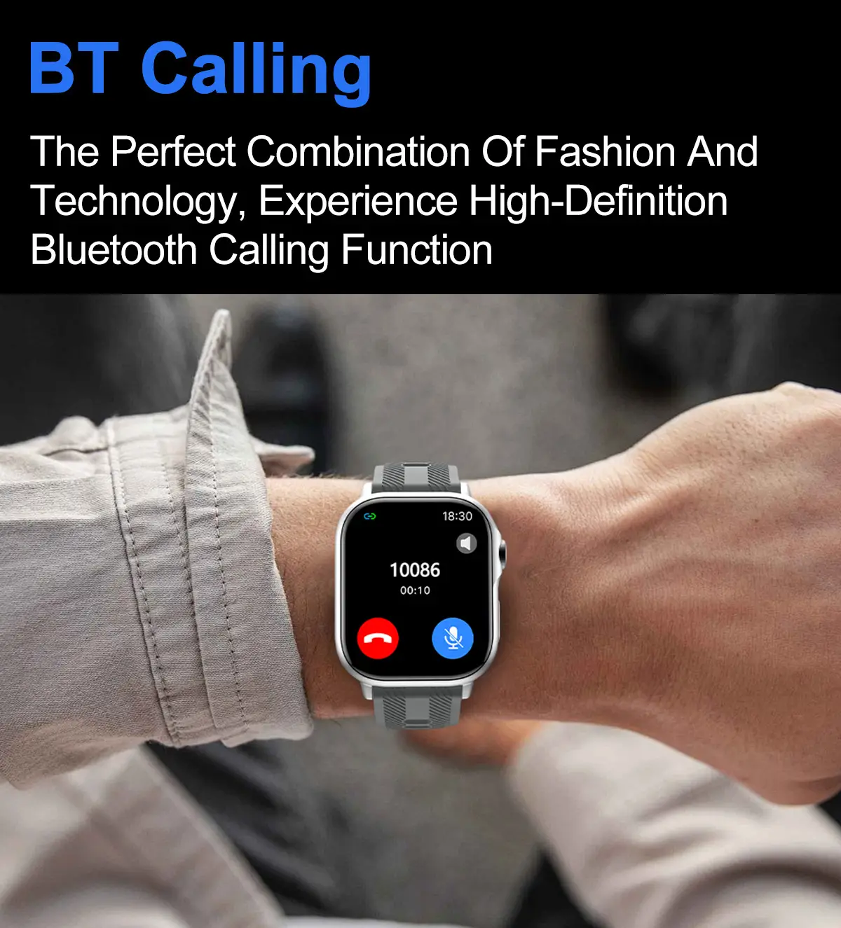 Bluetooth Smart Watch with Multi-Language Display — feature 9
