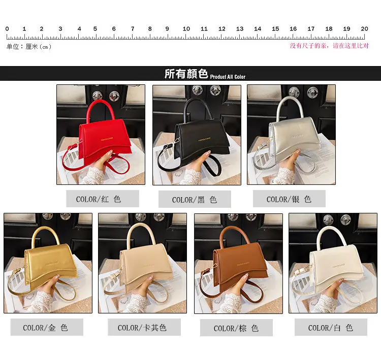 Women's Silver Square Shoulder Bag 2025 Summer — feature 3