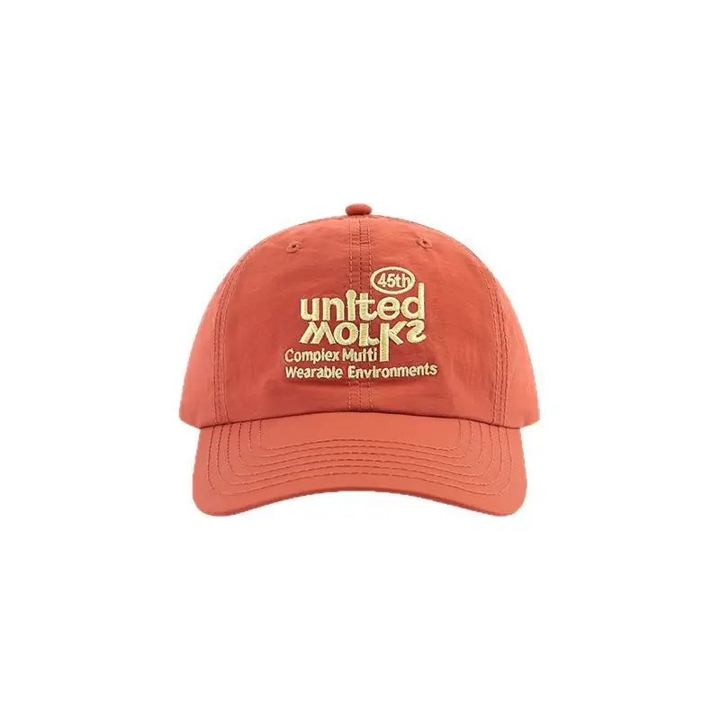 Women Baseball Cap Waterproof Orange Spring Summer Sunscreen - Image 10