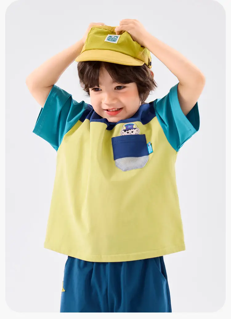 Doodle Boys Contrast T-Shirt Summer Wear — feature 15