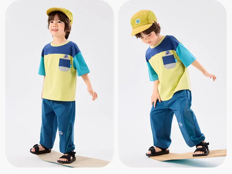 Doodle Boys Contrast T-Shirt Summer Wear — feature 18
