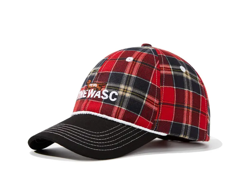 Vintage Plaid Dachshund Cap Men Women Street Fashion — feature 13