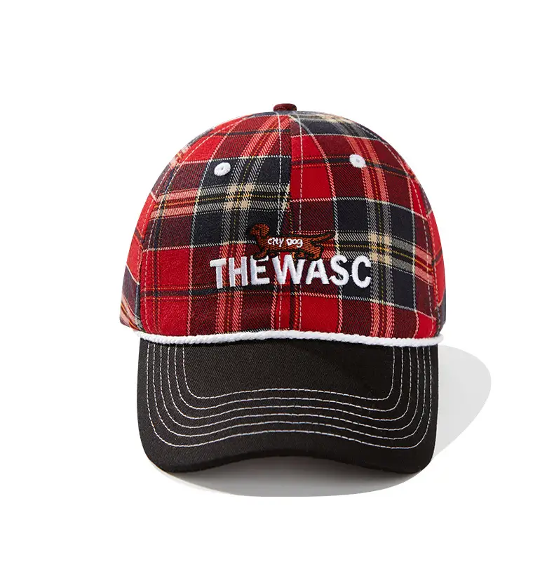 Vintage Plaid Dachshund Cap Men Women Street Fashion — feature 14