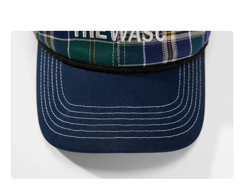 Vintage Plaid Dachshund Cap Men Women Street Fashion — feature 4