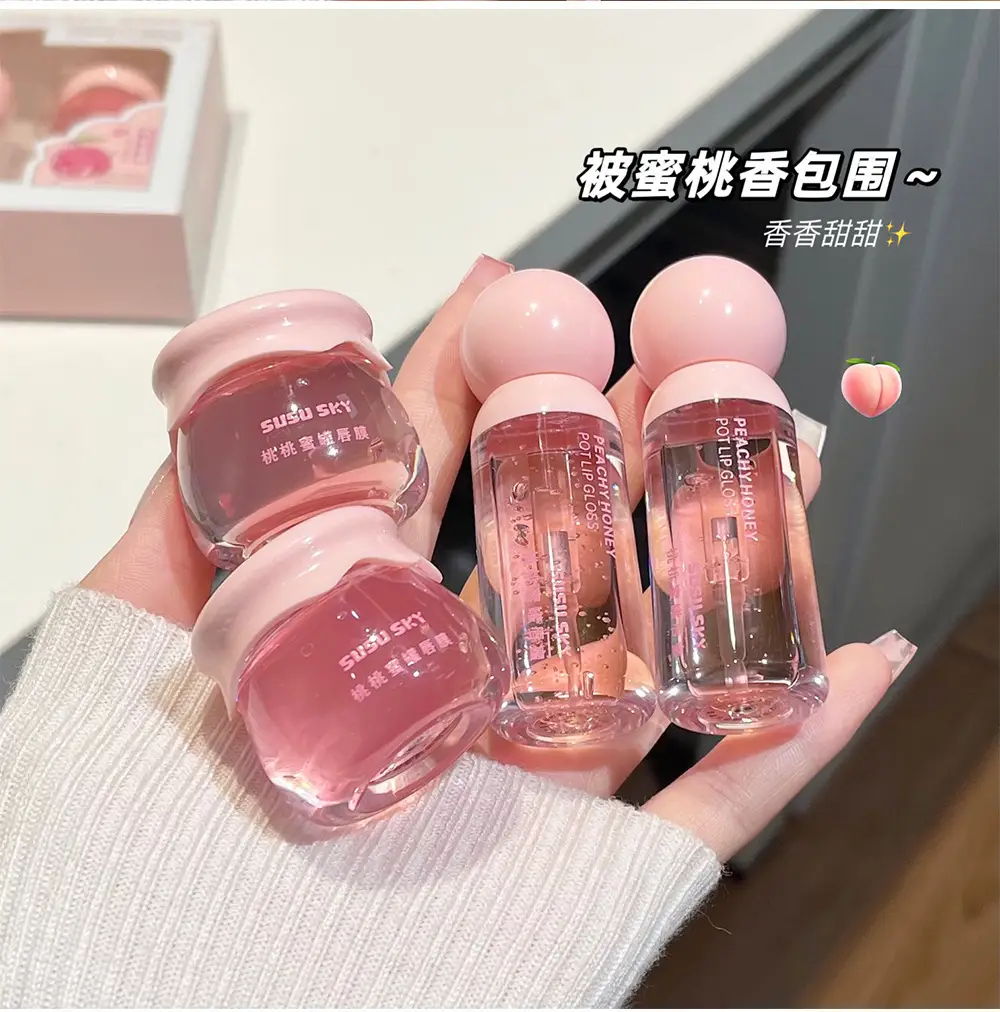 Peach Honey Pot Lip Set Moisturizing Hydrating Anti-Chapped — feature 15