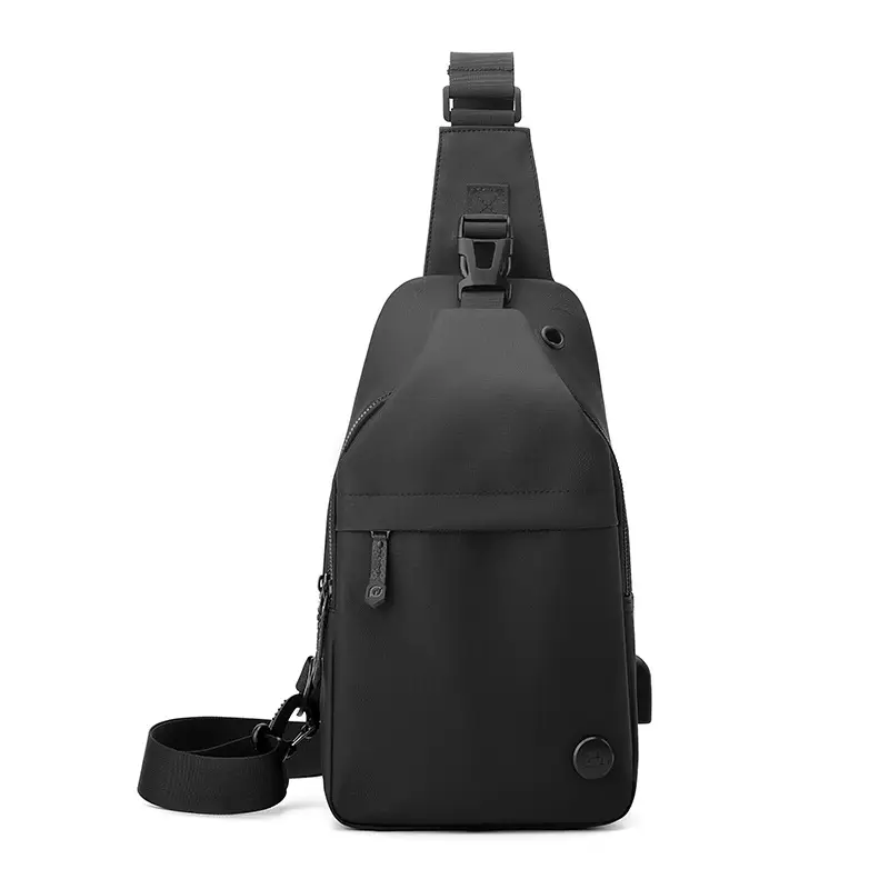 Men's Waterproof Crossbody Bag with USB Charging - Image 9
