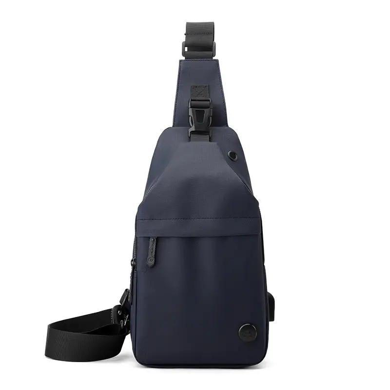 Men's Waterproof Crossbody Bag with USB Charging - Image 3