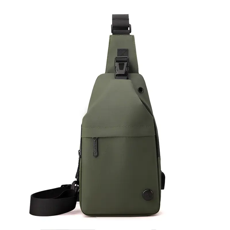 Men's Waterproof Crossbody Bag with USB Charging - Image 4