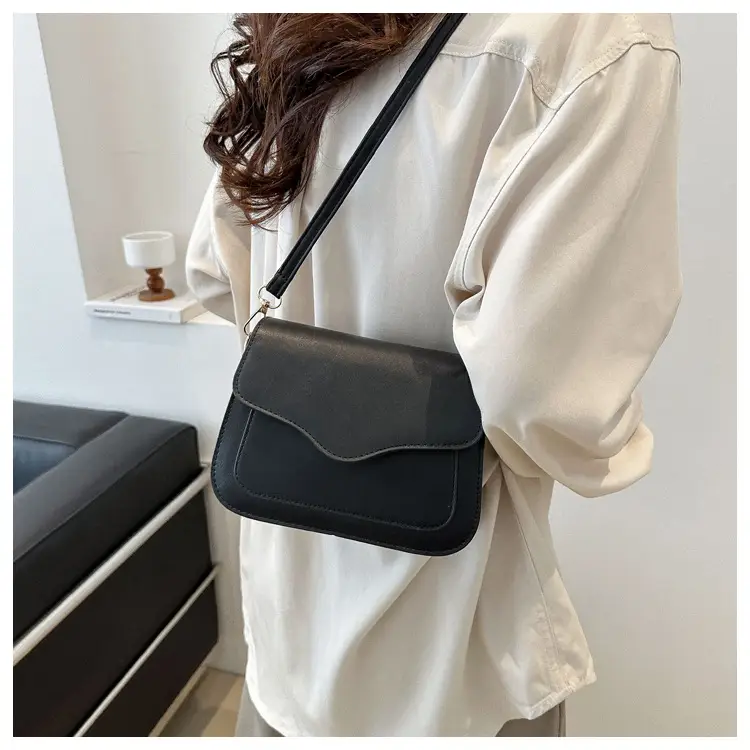 White Korean Style Shoulder Crossbody Bag for Women — feature 18