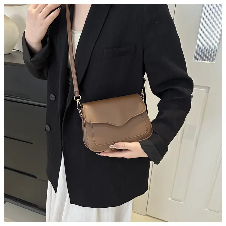 White Korean Style Shoulder Crossbody Bag for Women — feature 22