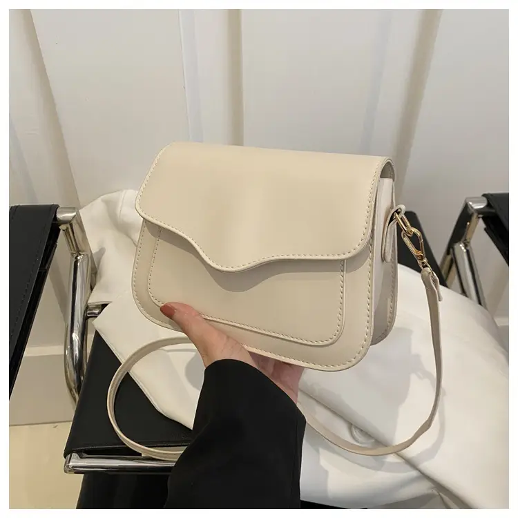 White Korean Style Shoulder Crossbody Bag for Women — feature 28