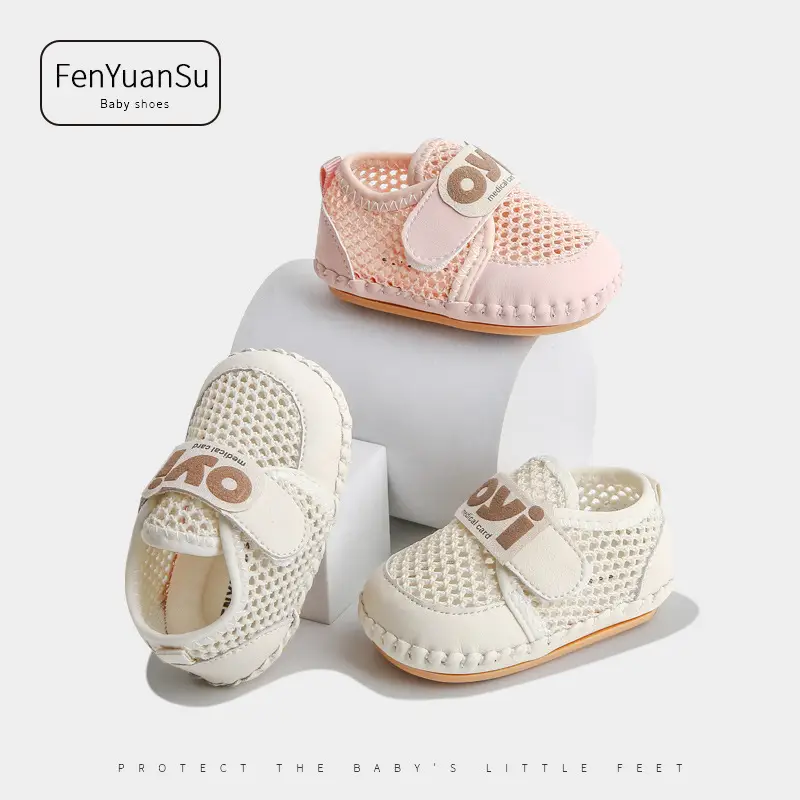 Baby Sandals Summer Breathable Baby Shoes Men's Mesh Hollow Non-slip Baby Toddler Shoes Women's Soft Sole Summer - Image 4