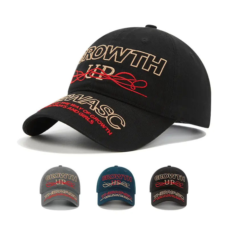 Growth HD Cap Men Women Grey — feature 13